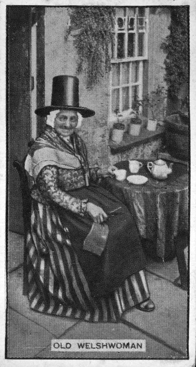 Old Welsh Woman by British Photographer